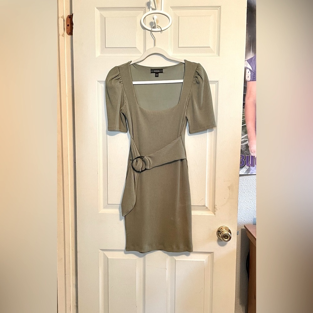 Guess green dress size small - Picture 2 of 11